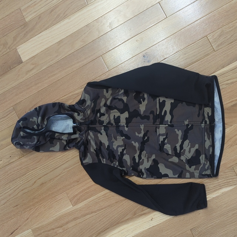 The North Face Boys Camo Zip Up Hoodie
